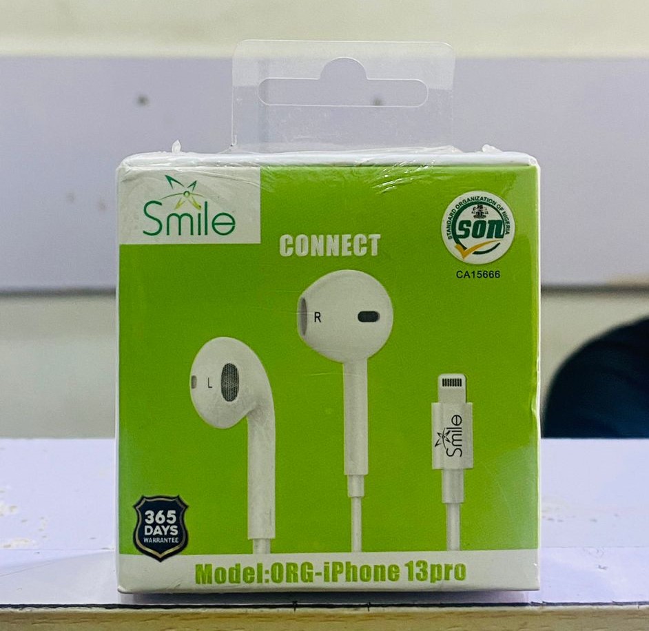 Smile Earpods with Lightning Connector