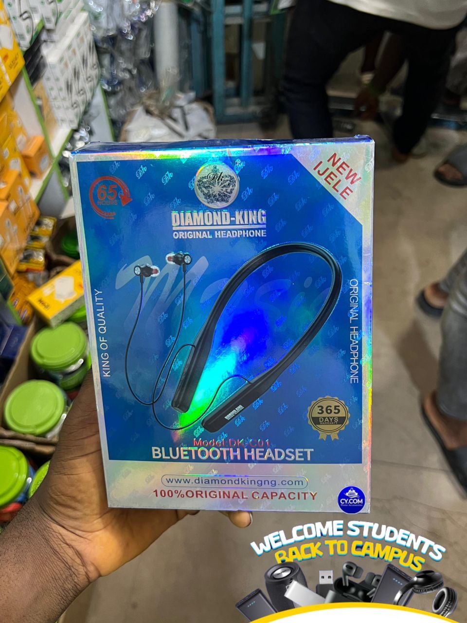 DIAMOND KING ORIGINAL BLUETOOTH HEADSET