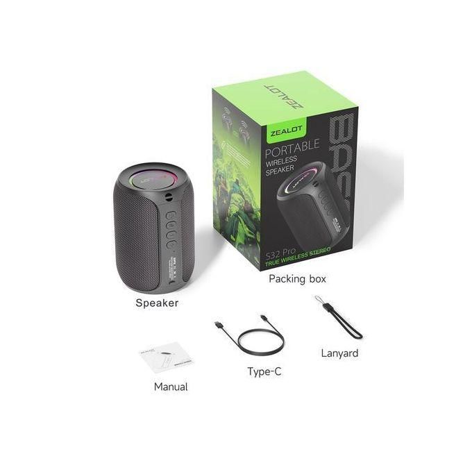 Zealot S32 Portable Wireless Bluetooth Speaker