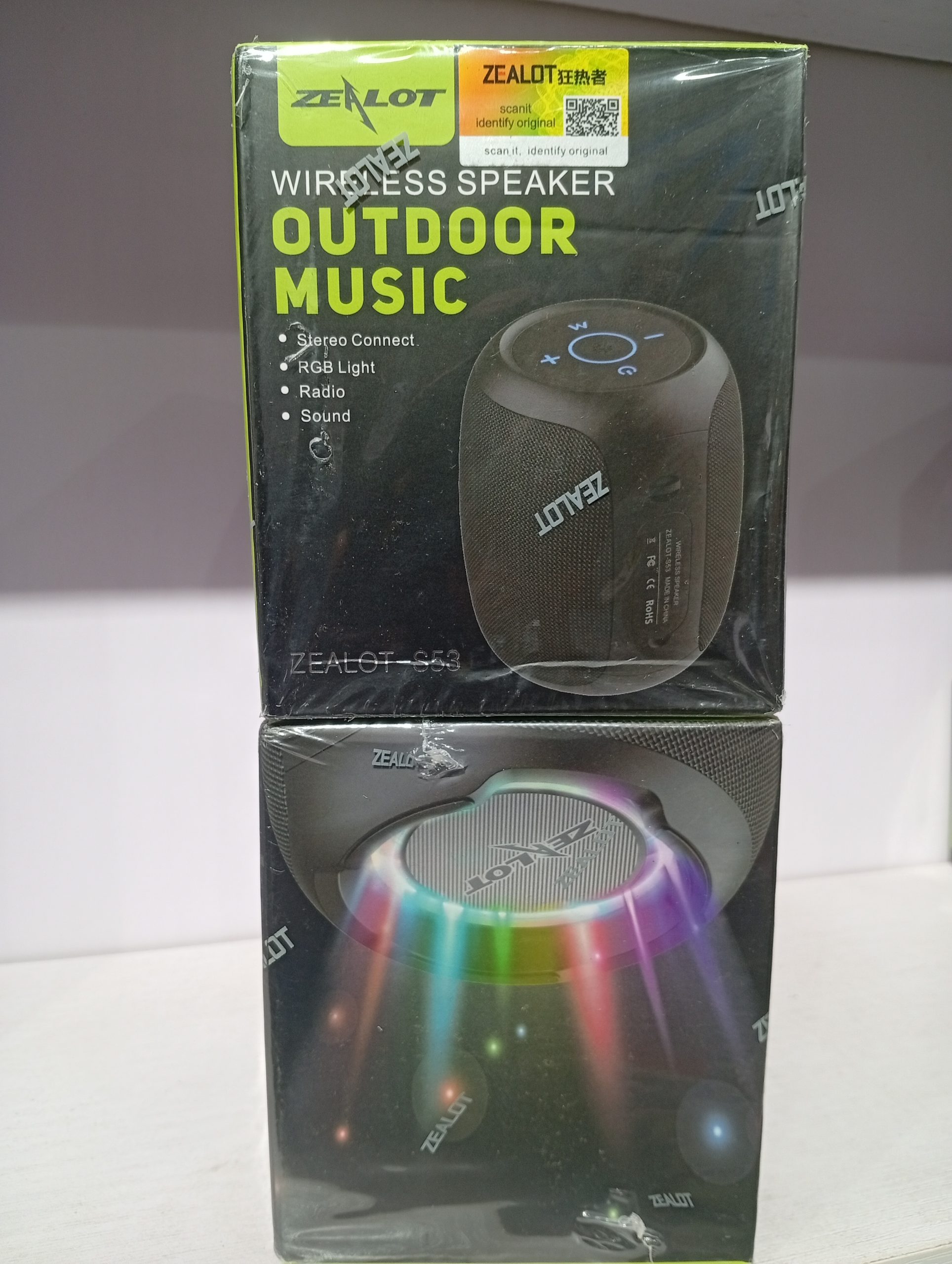 product-grid-gallery-item Zealot S53 Waterproof Wireless Bluetooth Speaker