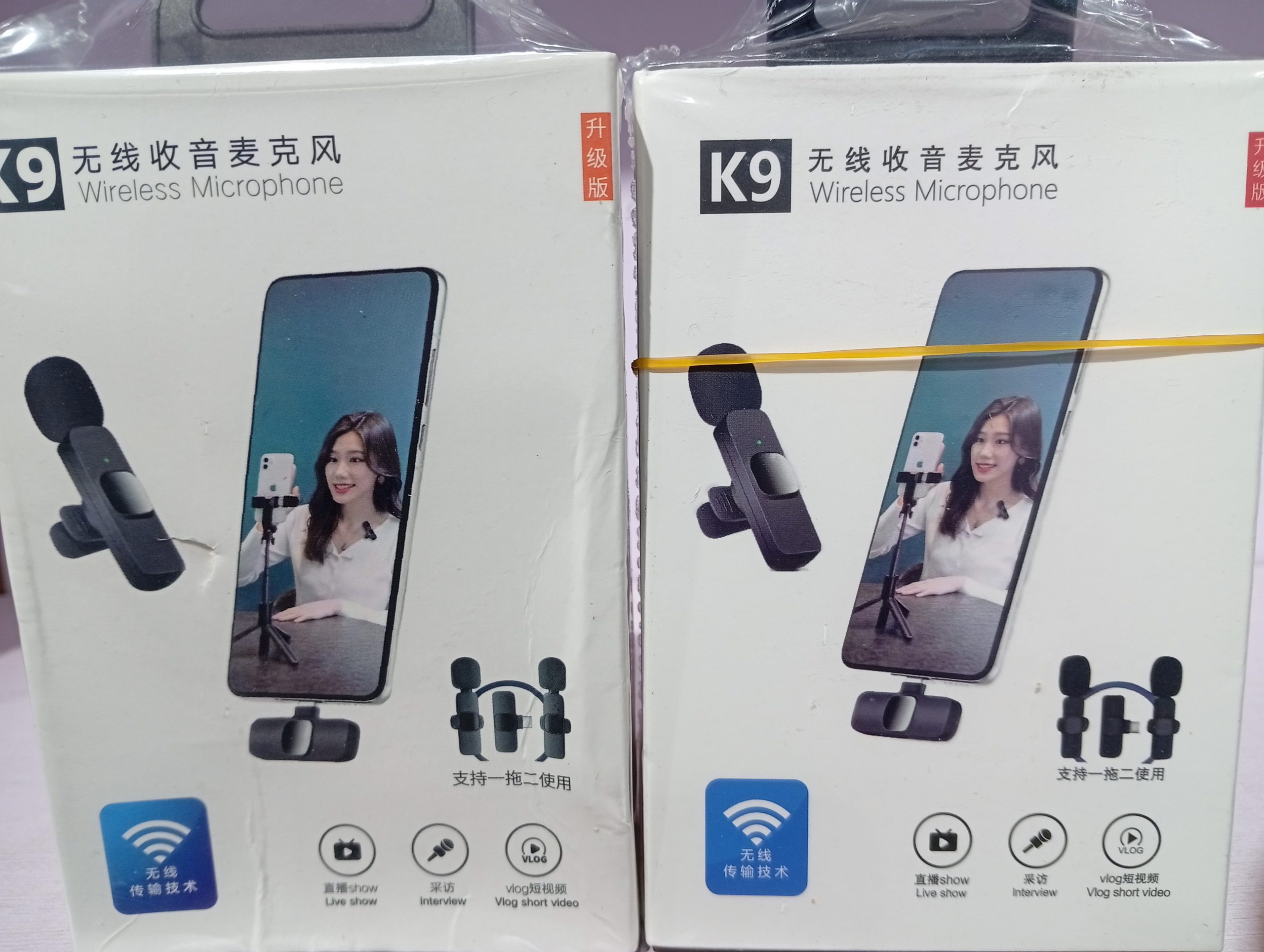 K9 Wireless Microphone With double Mic - Image 2