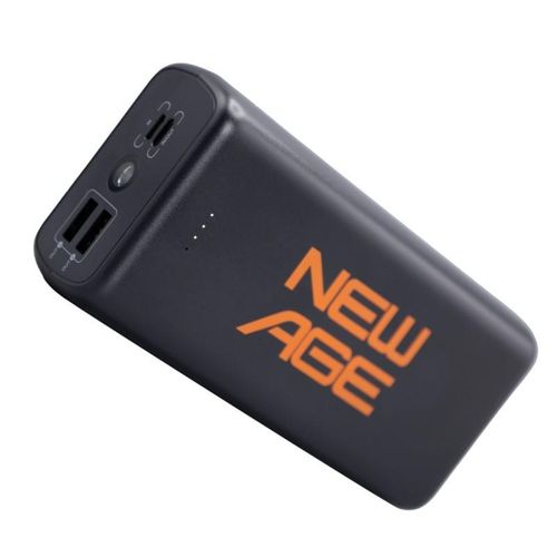 New Age 33000mAh Turbo-Ultra 3 Fast 22.5W Type-C In-put and Out-put Power-Bank + Torch-Light