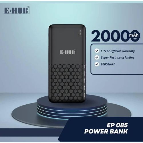 E-HUB 20000MAH POWER BANK